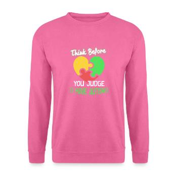 Autismusbewusstsein Ich habe Autismus - Unisex Pullover - Pink - Vorne