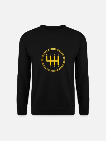 Levier de levier de vitesse - Sweat-shirt Unisexe - noir