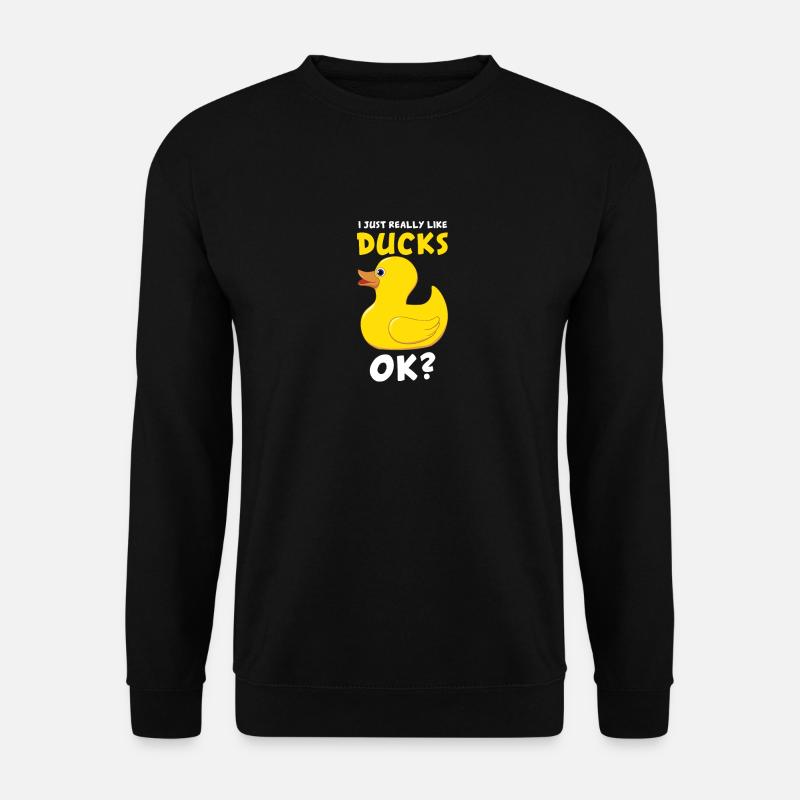 Ich Liebe Enten - Unisex Pullover - Schwarz