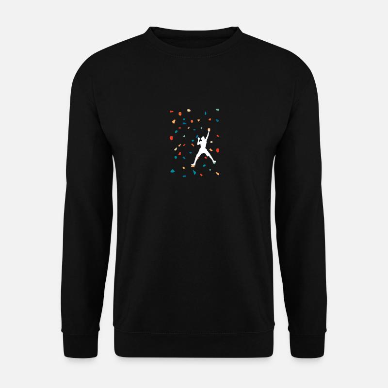 Climbing - bouldering bouldering - Unisex Sweatshirt - black
