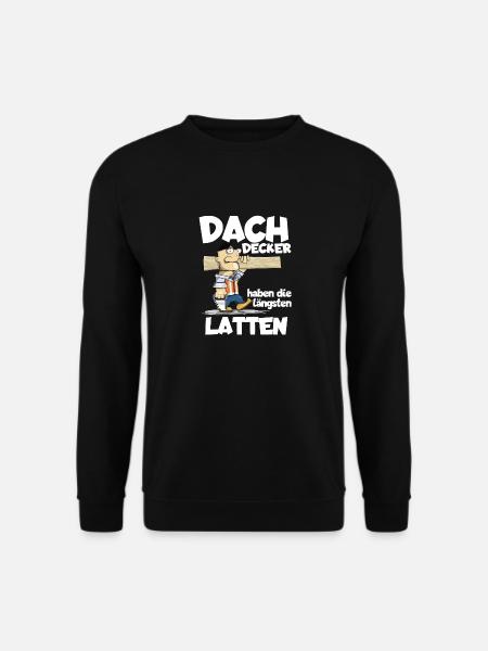 Dachdecker - Unisex Pullover - Schwarz