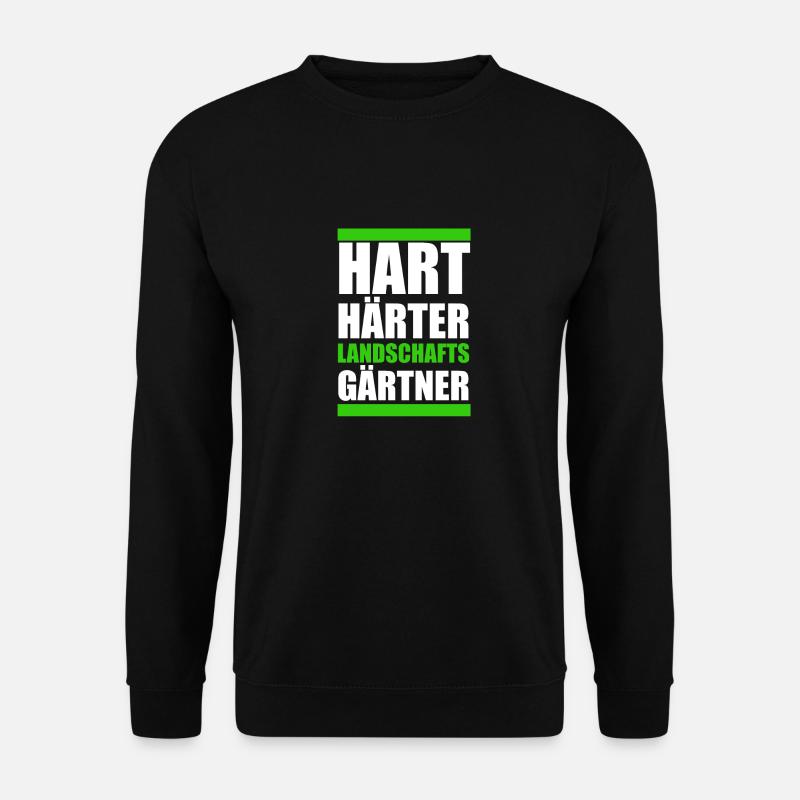 Garten - Unisex Pullover - Schwarz