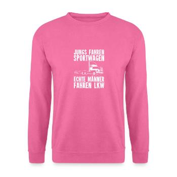 Trucker - Unisex Pullover - Pink - Vorne