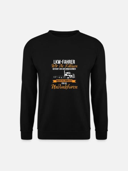 Trucker - Unisex Pullover - Schwarz