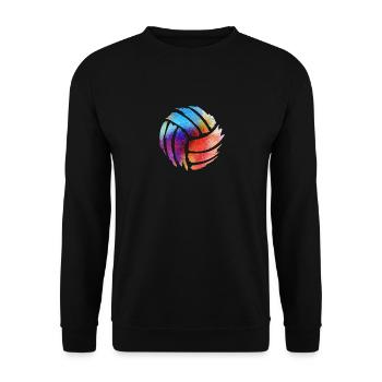 Volleyball - Unisex Pullover - Schwarz - Vorne - Alina (178cm) & Michal (187cm)