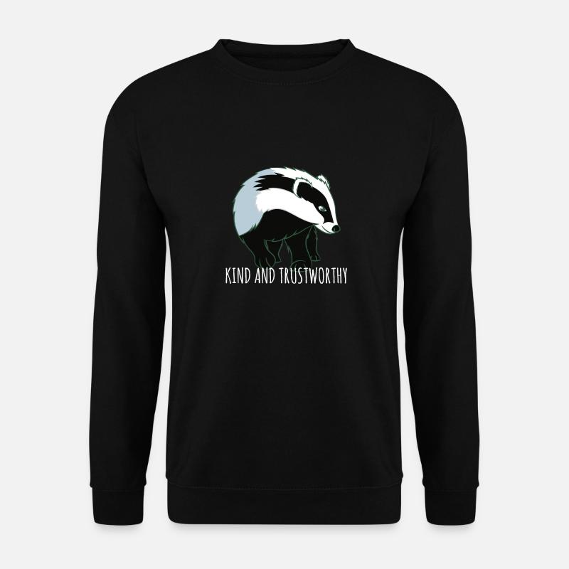 Badger Kind And Trustworthy - Unisex Sweatshirt - black