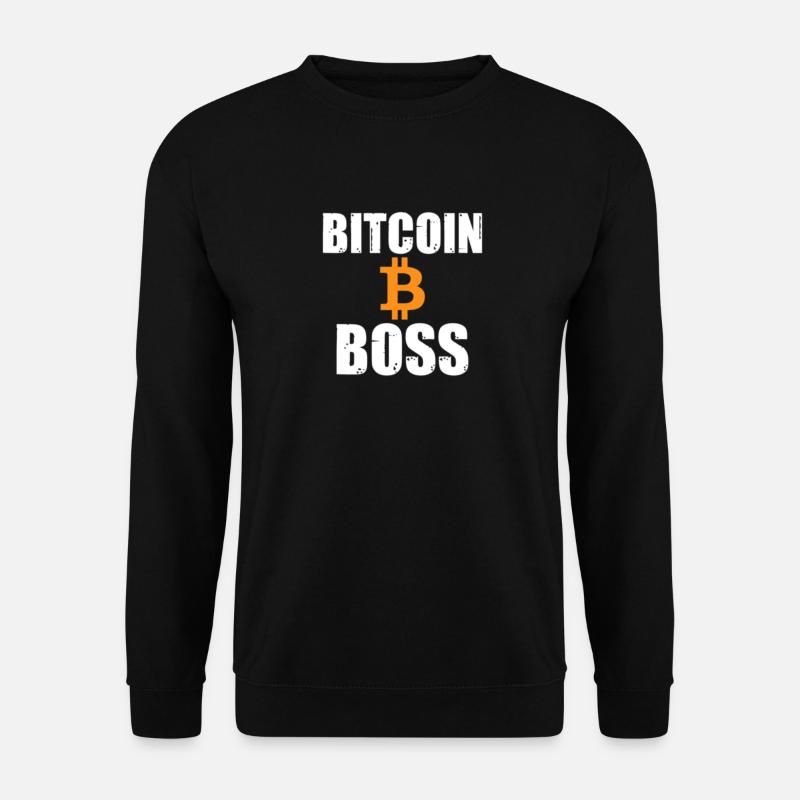Bitcoin Boss - Unisex Pullover - Schwarz