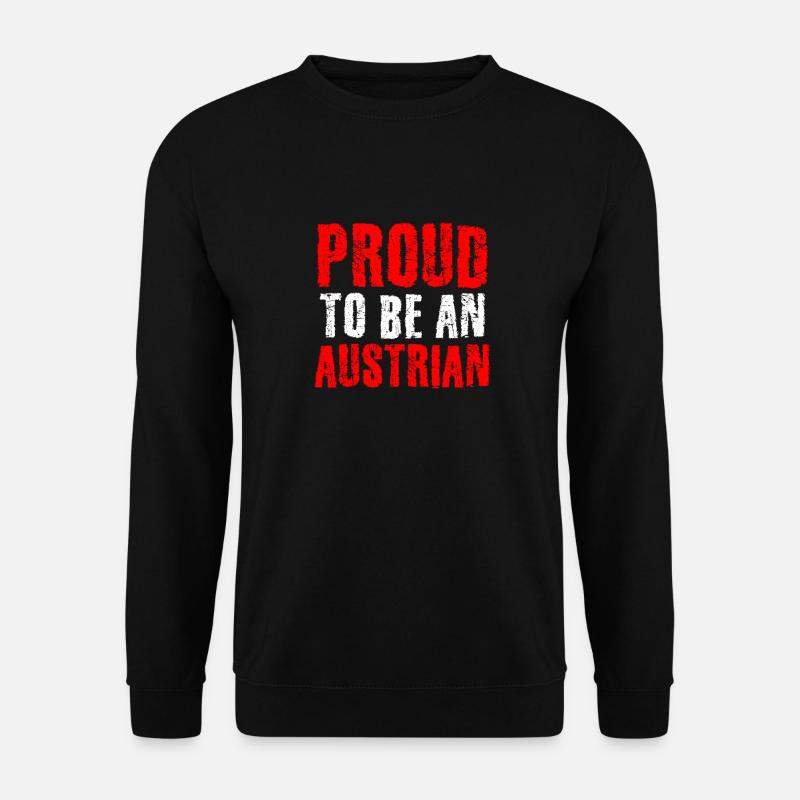 Österreich - Unisex Pullover - Schwarz