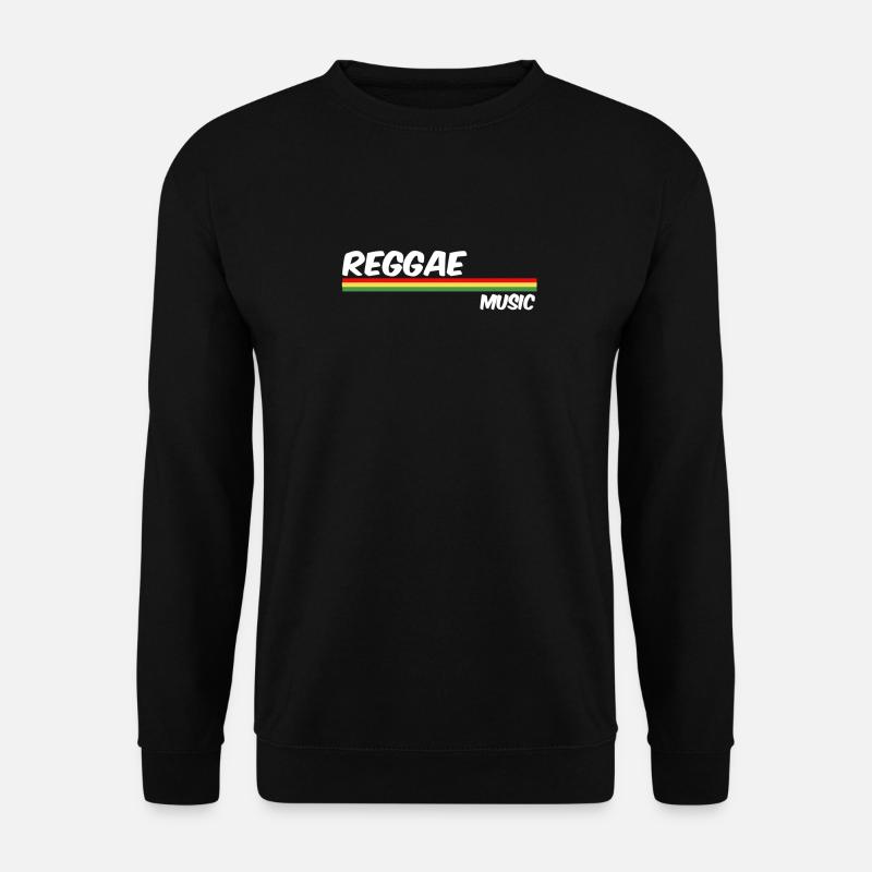 Reggae Music - Rasta - Sweat-shirt Unisexe - noir