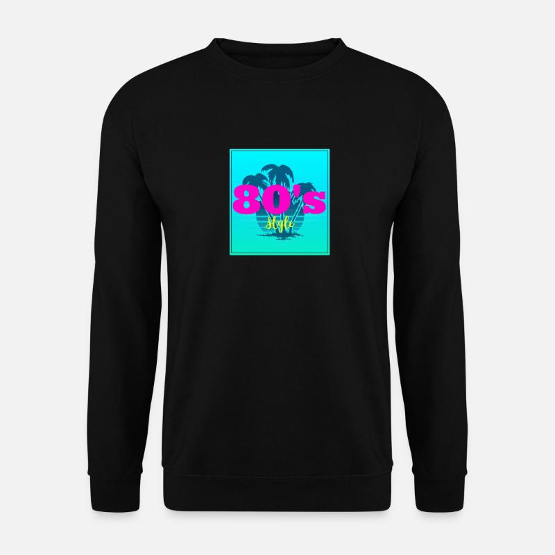 80s style - Unisex Sweatshirt - black
