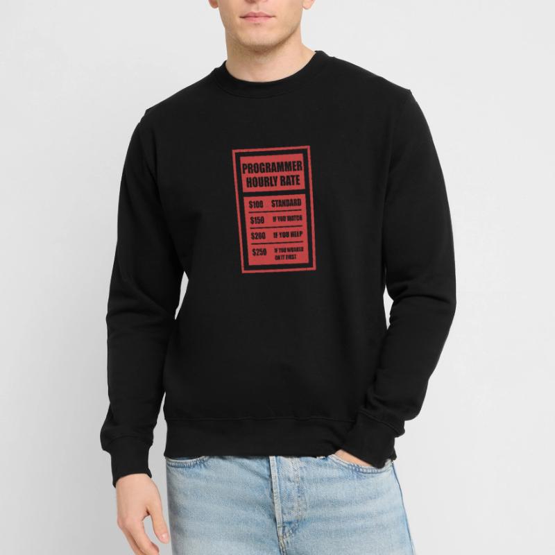 Programmeur programmeur horaire Sweat-shirt Unisexe