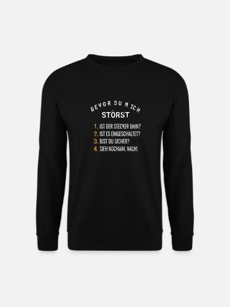Techniker - Unisex Pullover - Schwarz