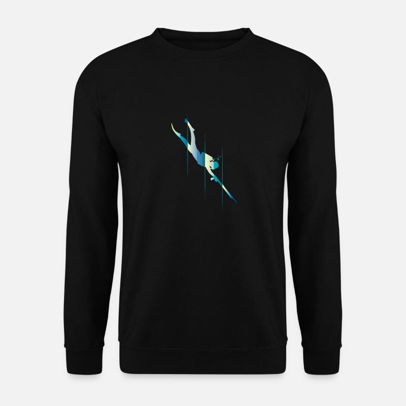 Speerfischen - Unisex Pullover - Schwarz