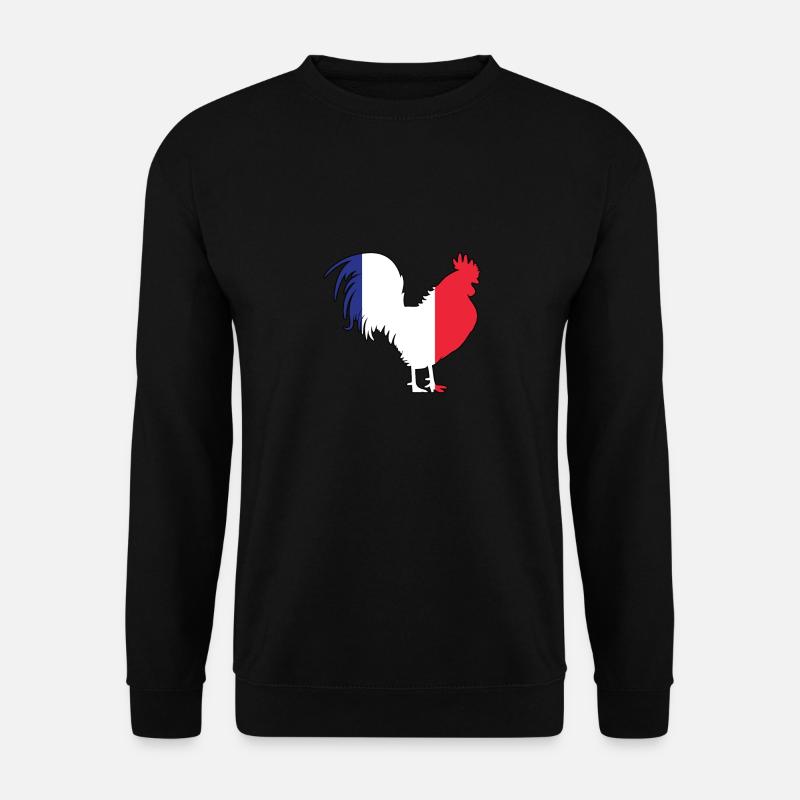 Französischer Gockel - Unisex Pullover - Schwarz