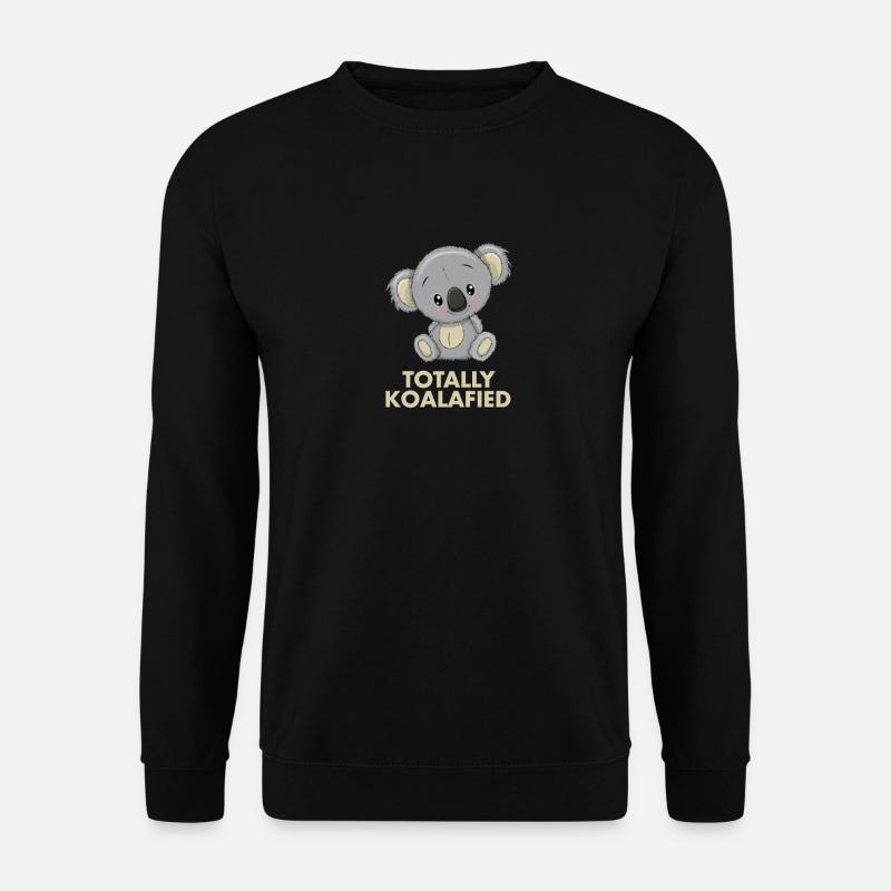 Koala - Totally Koalafied - Unisex Sweatshirt - black