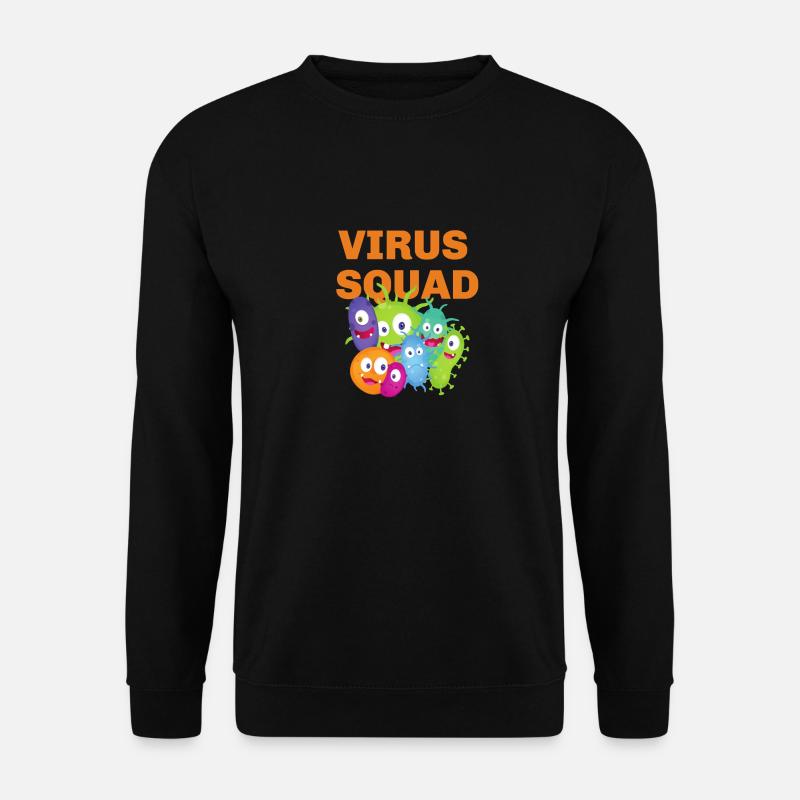 Team virus - Unisex Sweatshirt - black