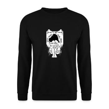 Feminism Selbstliebe Selbstwert Stak Frau Geschenk - Unisex Pullover - Schwarz - Vorne - Alina (178cm) & Michal (187cm)