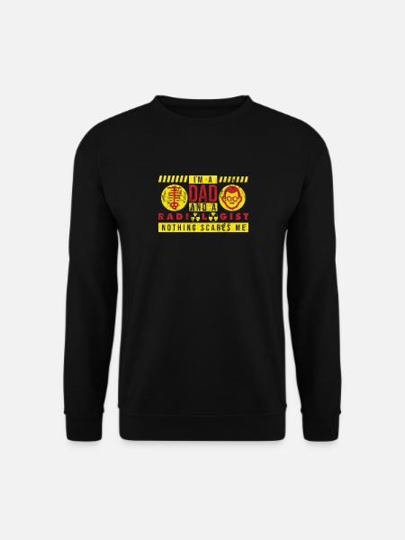 Cadeau de papa radiologue - Je suis papa et un - Sweat-shirt Unisexe - noir