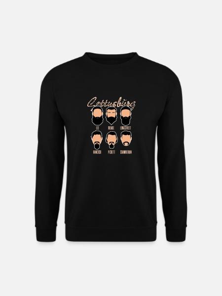 Gettysburg-Funny Kind Of Beards - Unisex Pullover - Schwarz