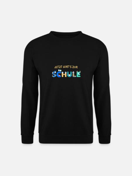 Einschulung Schule Erster Schultag Schulanfang - Unisex Pullover - Schwarz