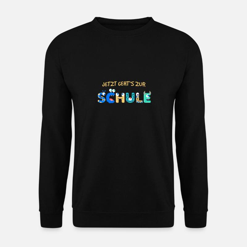 Einschulung Schule Erster Schultag Schulanfang - Unisex Pullover - Schwarz