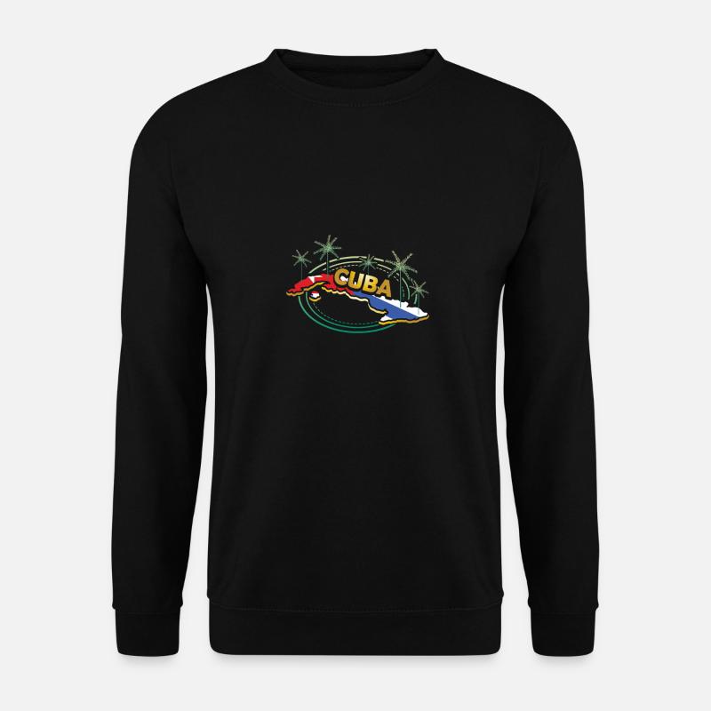 Kuba - Unisex Pullover - Schwarz