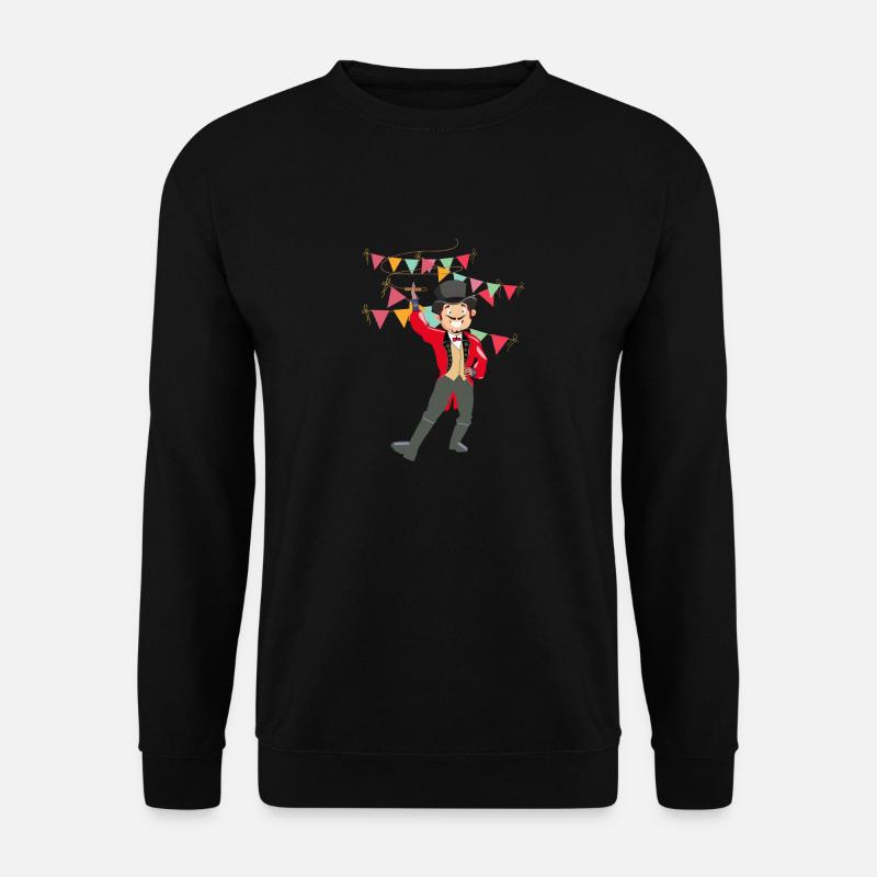 Conception d'entraîneur de cirque pour les fans de cirque - Sweat-shirt Unisexe - noir
