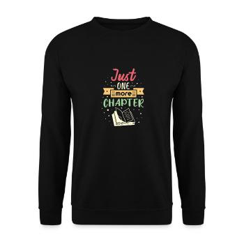 Il ne reste plus qu’un chapitre - Sweat-shirt Unisexe - noir - Devant - Alina (178cm) & Michal (187cm)