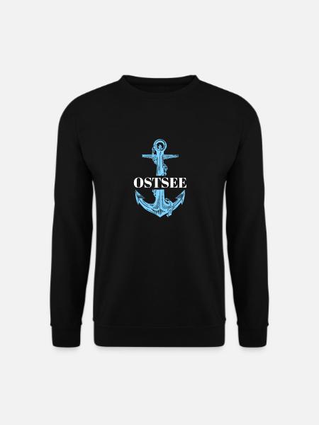 Ostsee Rügen Usedom Fehmarn Urlaub an der Ostsee - Unisex Pullover - Schwarz