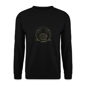 apiculteur - Sweat-shirt Unisexe - noir - Devant - Alina (178cm) & Michal (187cm)