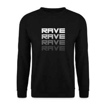 Rave - Unisex Pullover - Schwarz - Vorne - Alina (178cm) & Michal (187cm)