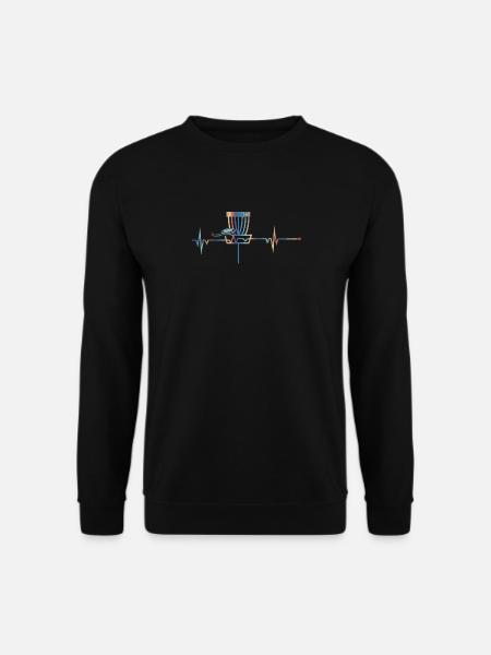 Liebe Disc Golf Vintage Style Golf Geschenkidee drucken - Unisex Pullover - Schwarz
