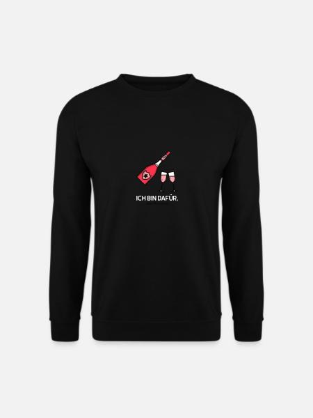 prosecco - Unisex Pullover - Schwarz
