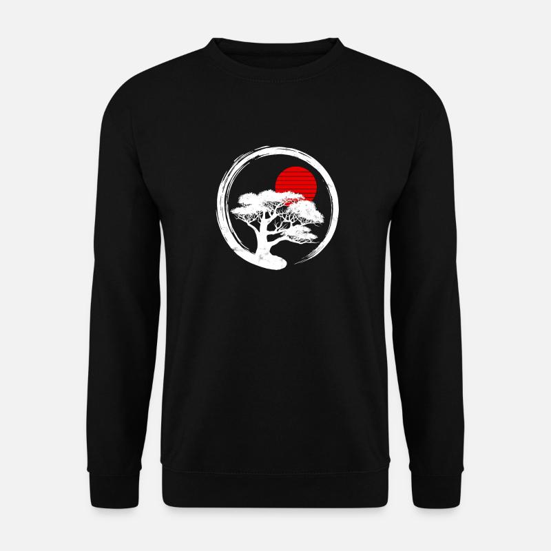 Bonsai Baum - Unisex Pullover - Schwarz