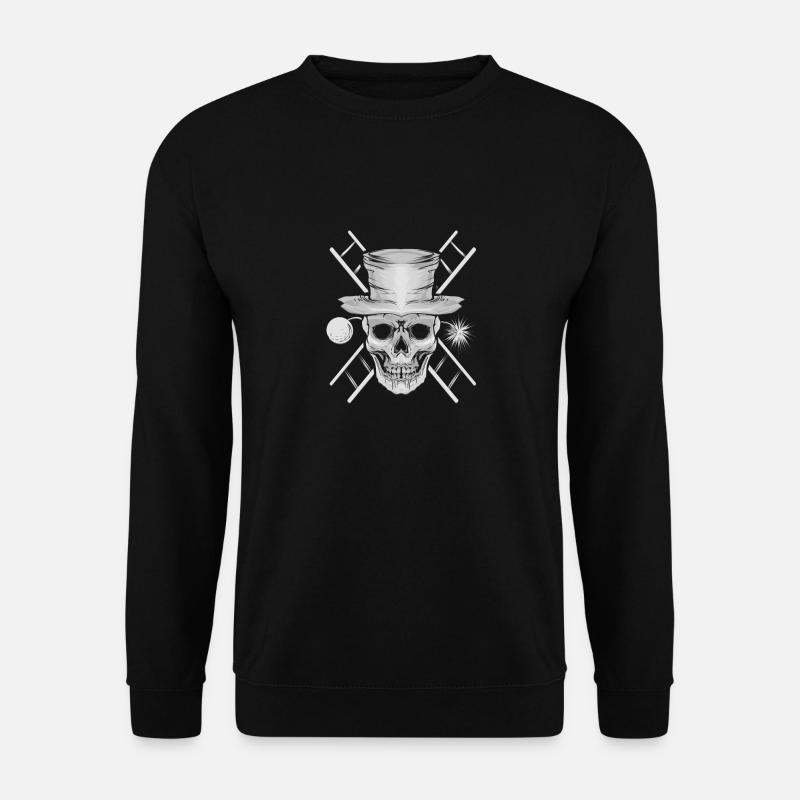Ramoneur ramoneur crâne ramoneur - Sweat-shirt Unisexe - noir