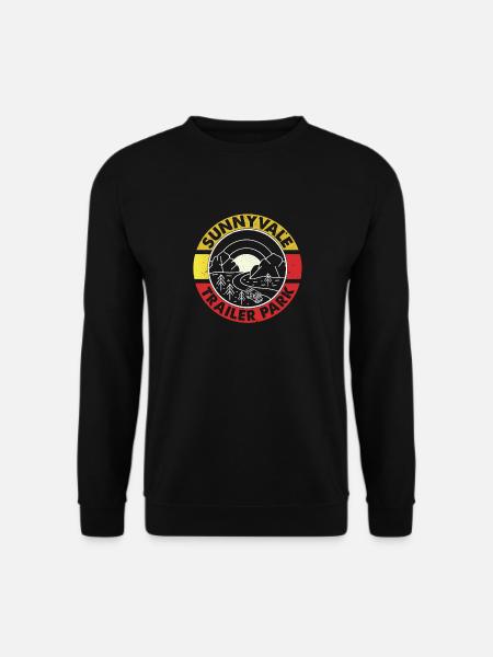 Lustiges Design Trailer Park Sunnyvale Lovers Design - Unisex Pullover - Schwarz