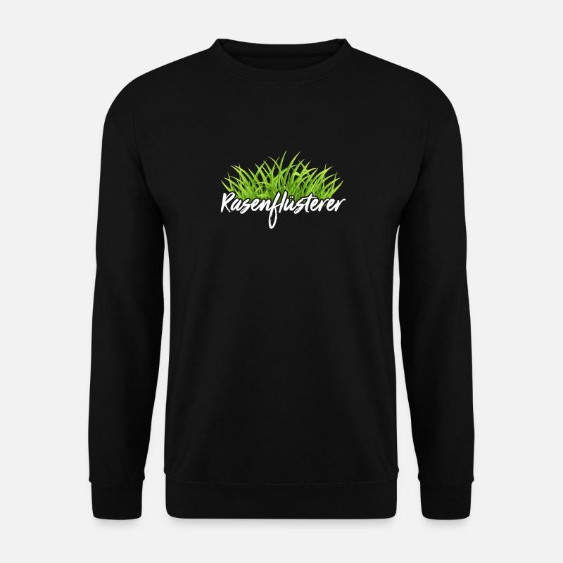 Rasenflüsterer Gärtner Rasen - Unisex Pullover - Schwarz