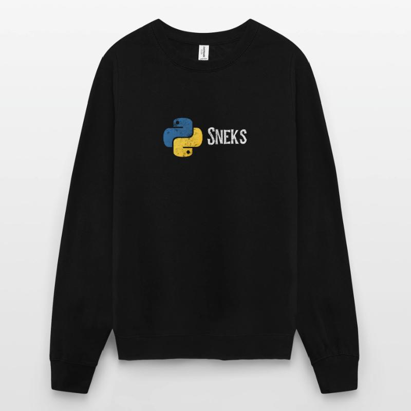 Programmation drôle de programmeur Python en détresse Sweat-shirt Unisexe