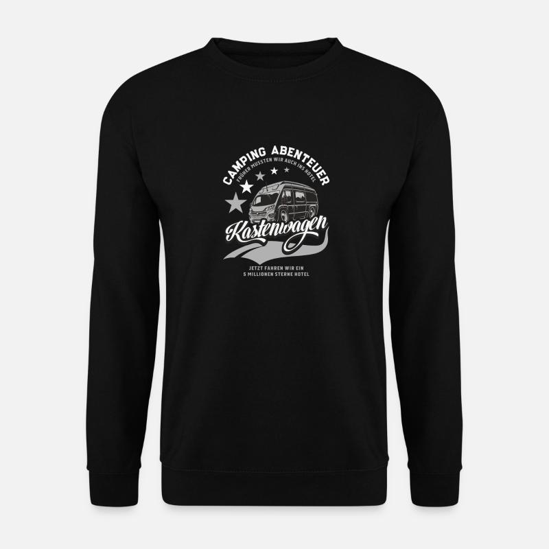 Panel van adventure - Unisex Sweatshirt - black