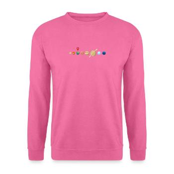 Sie sind hier - nerdiges und geeky Geschenk - Unisex Pullover - Pink - Vorne