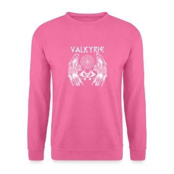 Valkyrie Walküre Vikinger Valhalla Odin - Unisex Pullover - Pink - Vorne