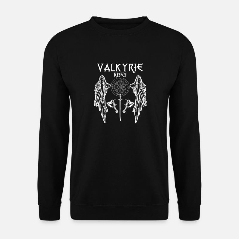 Valkyrie Valkyrie Vikings - Unisex Sweatshirt - black