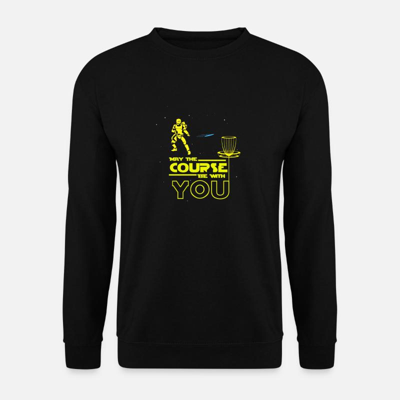 Discgolf Disc Golf - Unisex Pullover - Schwarz