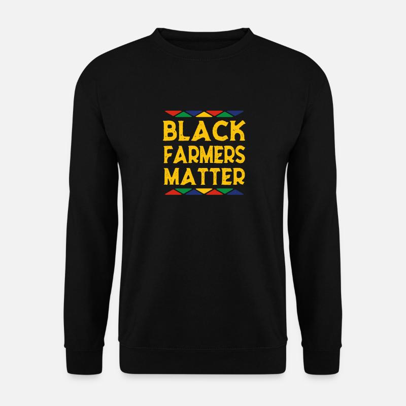 Black Farmers Matter Gift - Unisex Sweatshirt - black