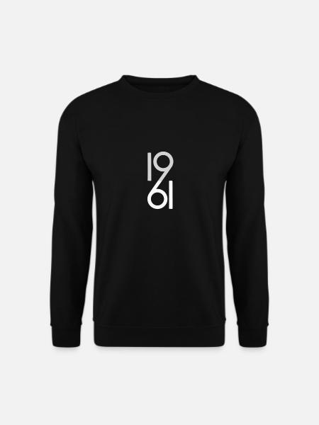 1961 Geburtstag - Unisex Pullover - Schwarz