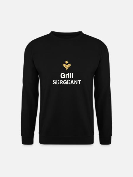 Grill Sergeant - Unisex Pullover - Schwarz