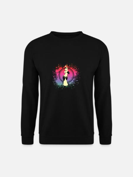 Belly dance design - Unisex Sweatshirt - black
