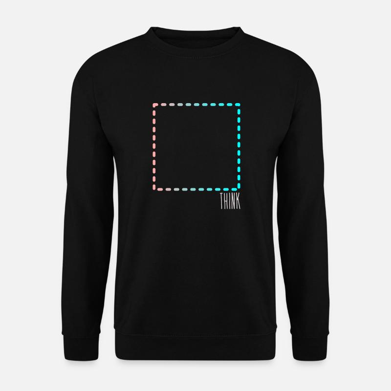 Think outside the Box - Unisex Sweatshirt - black