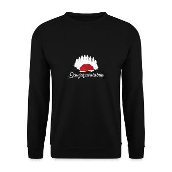 Schwarzwald bollenhut black forest boy gift - Unisex Sweatshirt - black - Front - Alina (178cm) & Michal (187cm)