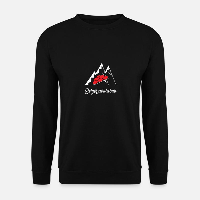 Schwarzwald bollenhut schwarzwaldbub geschenk - Unisex Pullover - Schwarz